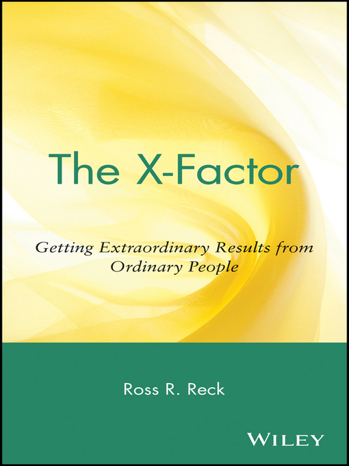 Title details for The X-Factor by Ross R. Reck - Available